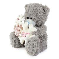 10" Holding Snowflakes Me to You Bear Extra Image 1 Preview